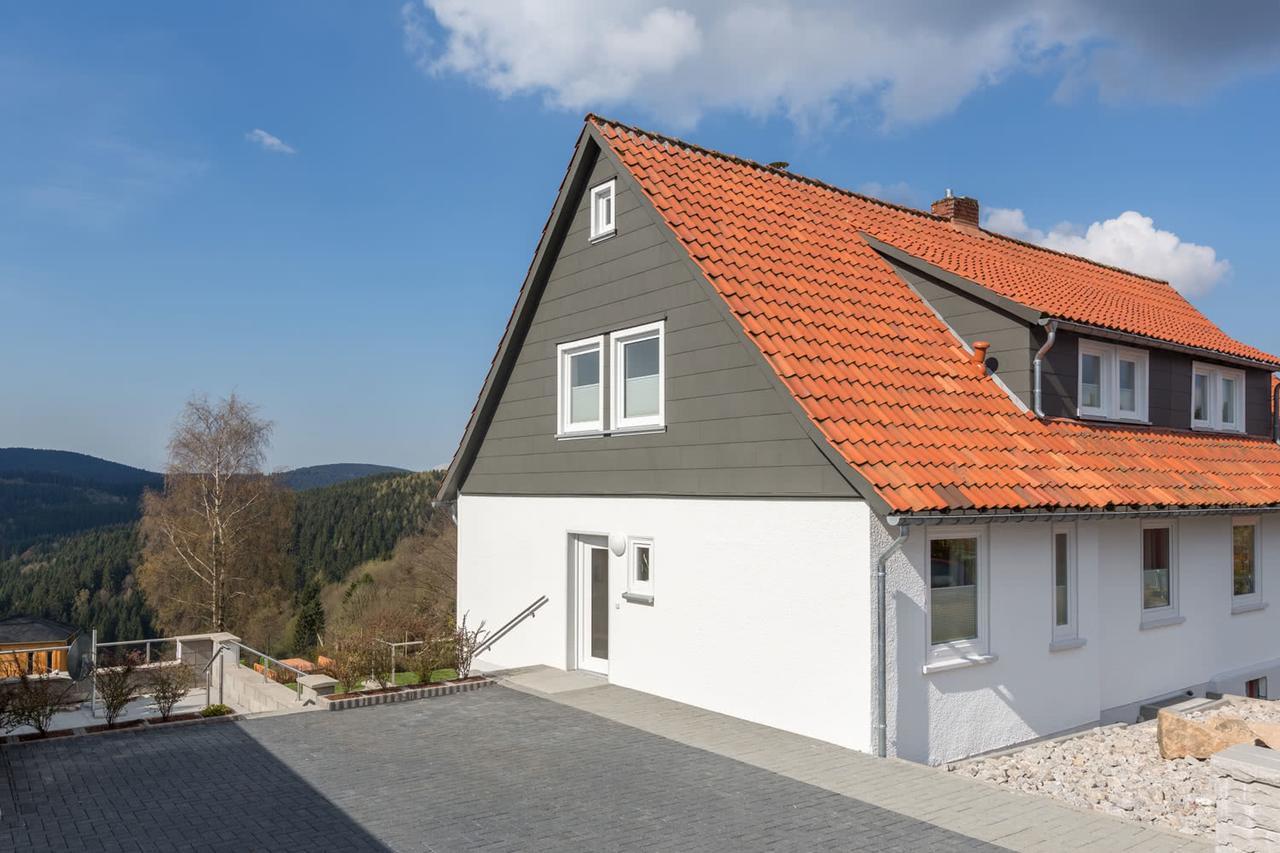 Landhaeuser Bergwiese - Ferienhaus Hoehenblick Sankt Andreasberg Eksteriør bilde