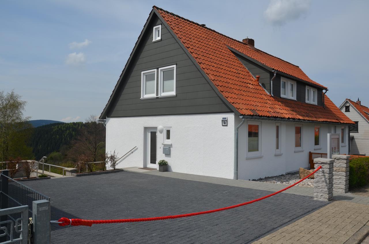 Landhaeuser Bergwiese - Ferienhaus Hoehenblick Sankt Andreasberg Eksteriør bilde